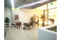 鄭州心連心花卉租賃公司成功牽手廣懿健身博郡店B館！